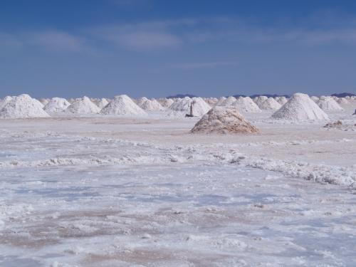 Colchani - Sel Salar de Uyuni - Circuit combiné Pérou Bolivie logistique experte Terres Péruviennes