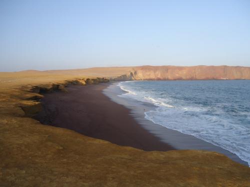 Plage Rouge - Paracas - Côte Pacifique Pérou
