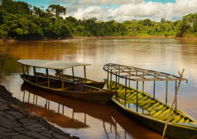 Pirogue Puerto Maldonado - Amazonie péruvienne circuit nature