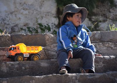 Enfant Coporaque - Canyon de Colca Arequipa Terres Péruviennes