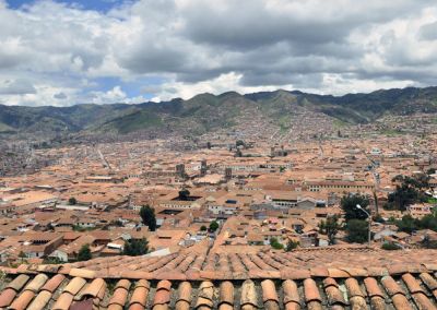 Cusco panorama - Circuit andin architecture coloniale, pierres Incas Terres Péruviennes