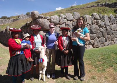 Sacsayhuaman - Circuit andin architecture coloniale, pierres Incas Terres Péruviennes