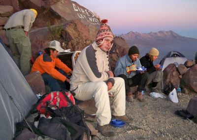 Bivouac Volcan Misti - Treks Pérou cordillère des Andes