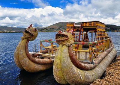 Balsa totora Uros - Lac Titicaca patrimoine culturel vivant