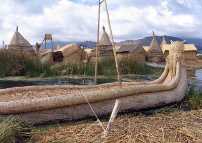 Balsa Îles Uros - Lac Titicaca patrimoine culturel vivant