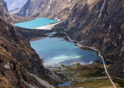 Lacs Llanganuco Cordillère Blanche - Treks Pérou cordillère des Andes