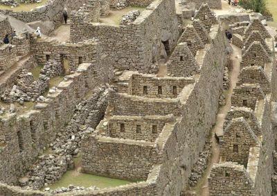 Maisons Incas - Machu Picchu merveille monde