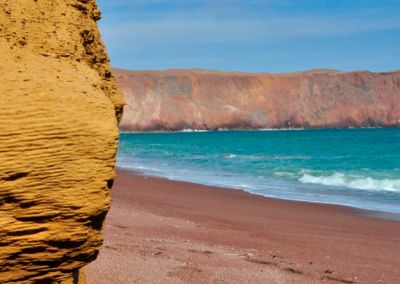 Plage Rouge - Réserve Nationale Paracas - Côte Pacifique Pérou